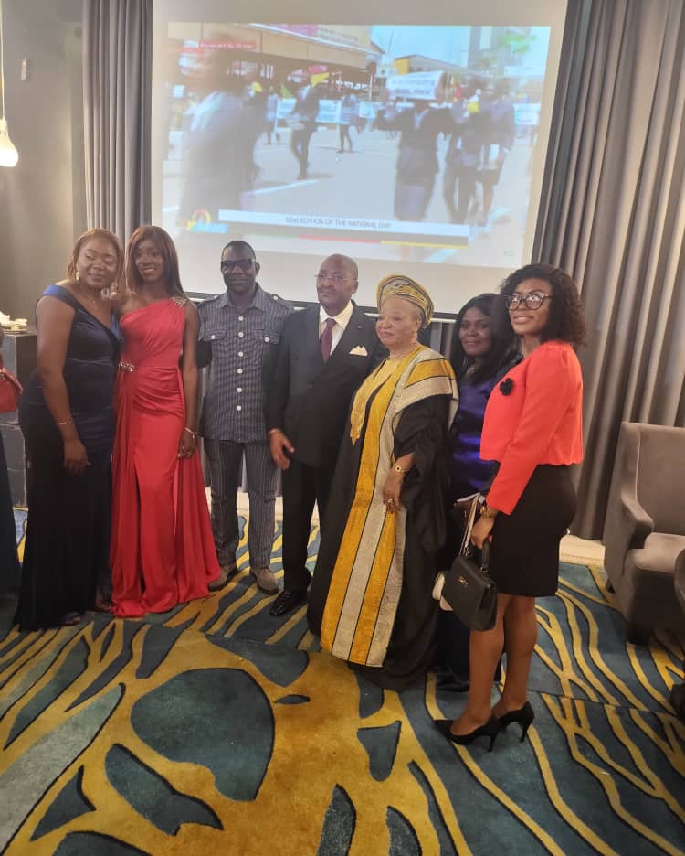 With members of AMBACAM - Kinshasa